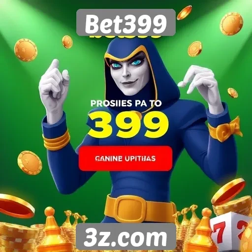 Promoções especiais atraem jogadores no Bet399