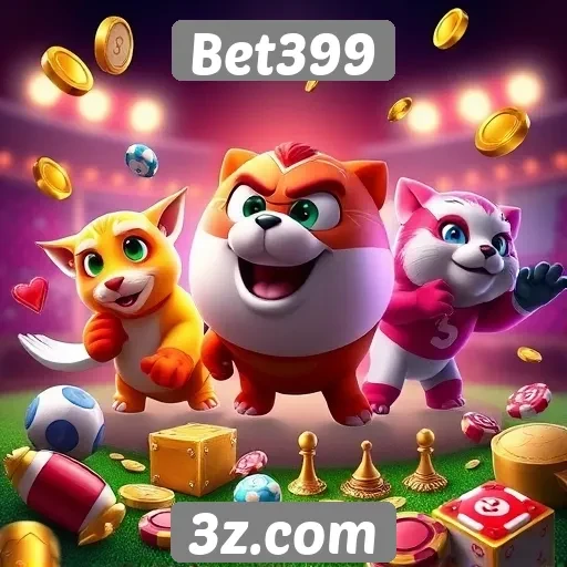 Comparação de jogos disponíveis na plataforma Bet399